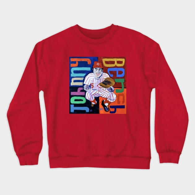 Johnny Bench Crewneck Sweatshirt by SPINADELIC